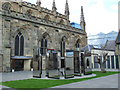 NS5964 : St Andrews RC Cathedral Memorial Garden by Thomas Nugent