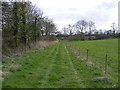 TM4072 : Permitted Path at Brights Farm by Geographer