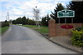 SP8624 : Entrance to Aylesbury Vale Golf Club by Philip Jeffrey