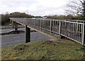 SU3075 : Motorway services footbridge, Membury by Jaggery