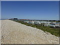 Holiday caravans by Bracklesham Bay