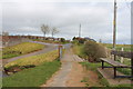 Footbridge & Seat on the Kildoon Circuit