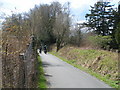 On the Granite Way cycle route, heading south west