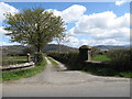 Farm entrance off Ballsmill Road