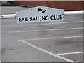 Sign, Exe Sailing Club