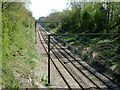 Railway east of Billericay