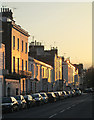 Leamington: evening sunshine