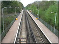 Bromborough Rake railway station, Wirral