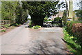 Country road in Penrhos