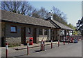 Toilets and caf? at Lower Lliw reservoir