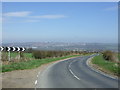 Sharp bend in the road towards Kibblesworth