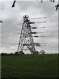 ST5689 : National grid crossing the Severn Estuary by Dr Duncan Pepper