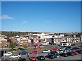 View west across Abbey Way towards the centre of the city of Newry