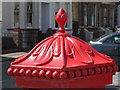 Penfold postbox, Victoria Parade / Chandos Square - top