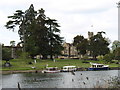 The River Thames and the Oakley Court Hotel