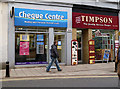 Cheque Centre and Timpson, Galashiels