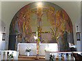 Holy Trinity, Rotherhithe: mural