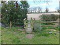 Footbridge over a small stream