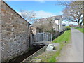 Small bridge over a stream 