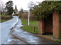 Bus shelter on Dunton Road