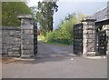 The gates of Derrymore House