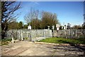 Pedestrian Level Crossing at Rossett