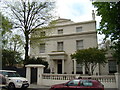 View of a grand house on Blomfield Road