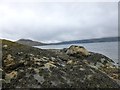 NS0498 : Seaweed covered rocks at Leachd by Alan O'Dowd