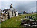NC7162 : Old croft-house at Clerkhill by Alan Reid