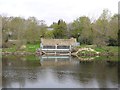 Water inlet on River Tyne between Wylam and Ovingham