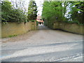 Entrance to house on Barden Road, Printstile