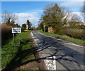 Ullesthorpe Road in Ashby Parva