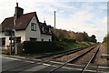 Walesby Gatehouse level crossing on Gipsy Lane