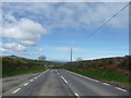 View to the coast down the A487 between Felindre Farchog and Eglwyswrw, Pembrokeshire