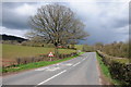 The B4521 near Cross Ash