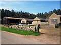 NU0427 : Stone buildings at Broomhouse farm (1) by Graham Robson
