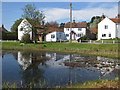 Cottages beside the village green