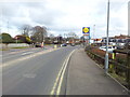 Traffic lights at the junction of Ormesby Road and High Street, Caister