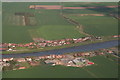 Owston Ferry and East Ferry: aerial 2013