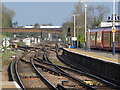 Railway lines north of Guildford station