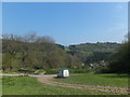 Looking back towards Bronygarth