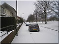 Morven Street in the snow