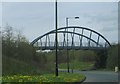 NZ3152 : Footbridge over the A183 by peter robinson