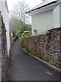 Wellswood Path down towards Babbacombe Road