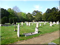 Breamore, churchyard