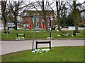 A view across Church Lane Preston towards the Red Lion Pub