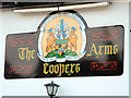 The Coopers Arms sign