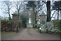 Entrance gate, Lindridge Park