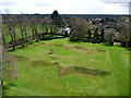 Ashby-de-la-Zouch: the castle garden