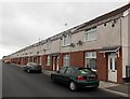 Long row of houses, St Cattwg